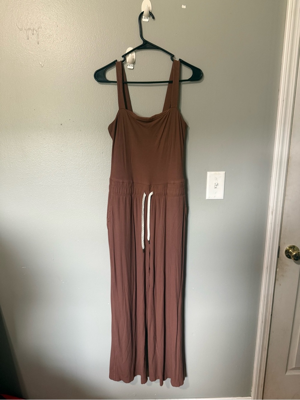 Vuori Mudra Pose Jumpsuit size L  brown hazelnut/chestnut